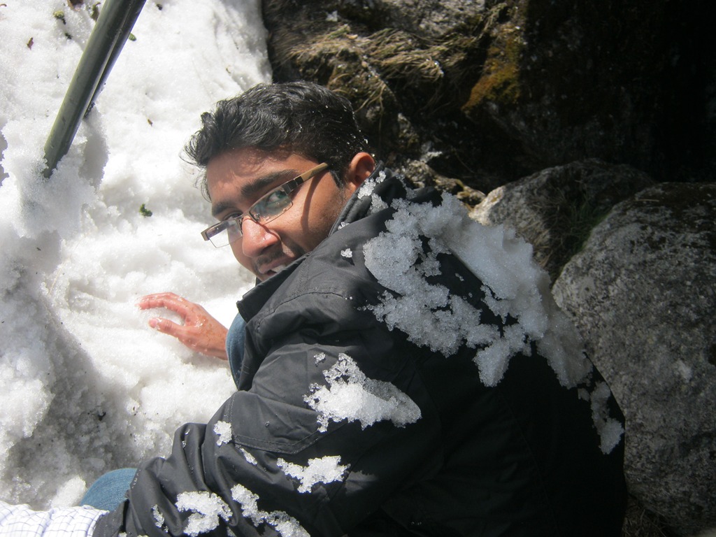 Sakun Sharma Snow Fun